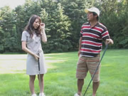 Golf Turnuvasından Sonra Japonca Oral Seks